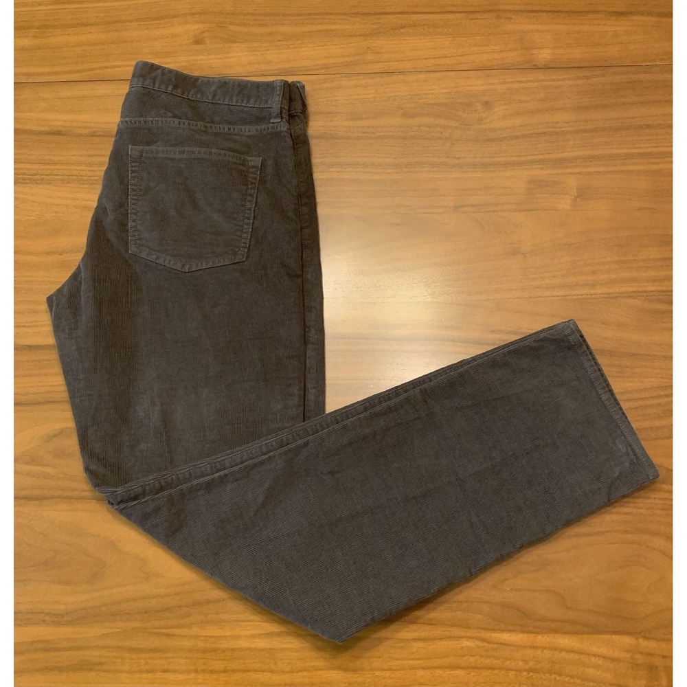 J Crew Corduroy Pants Mens 34x34 (Fits 35x33) Brown Style 770 Straight Leg Cords